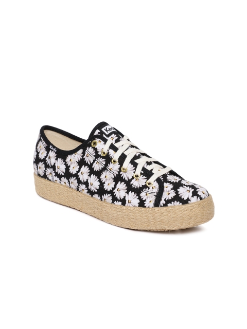 

Keds Women Black Printed Sneakers