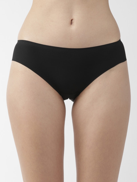 

Marks & Spencer Women Black Solid Seamless Bikini Briefs T618370