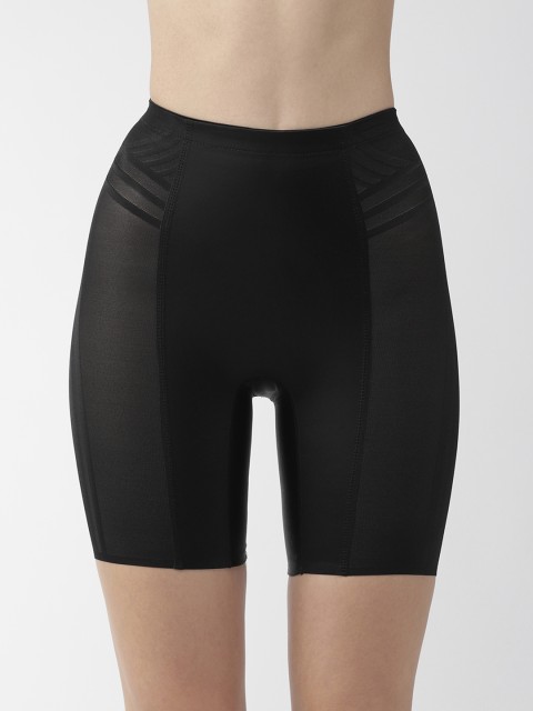 

Marks & Spencer Women Black Solid Tummy & Thigh Shaper T331101
