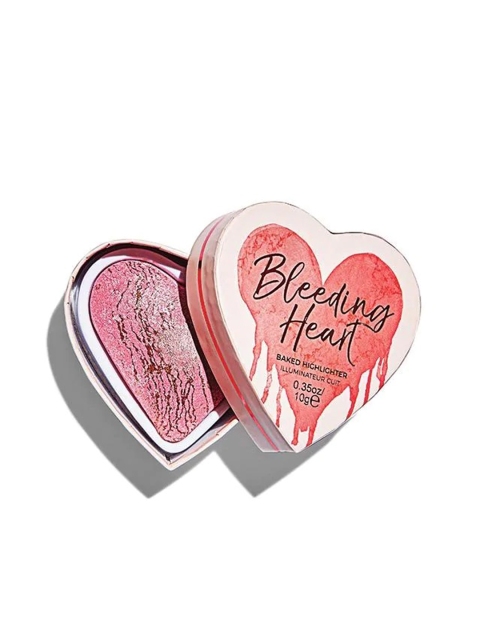 

Makeup Revolution I Heart Revolution Makeup Bleeding Heart Highlighter 10g, Pink