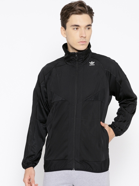 

ADIDAS Originals Men Black PT3 Solid Track Jacket