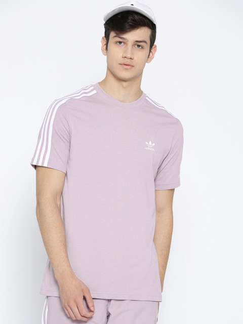 

ADIDAS Originals Men Lavender Tech Solid T-Shirt