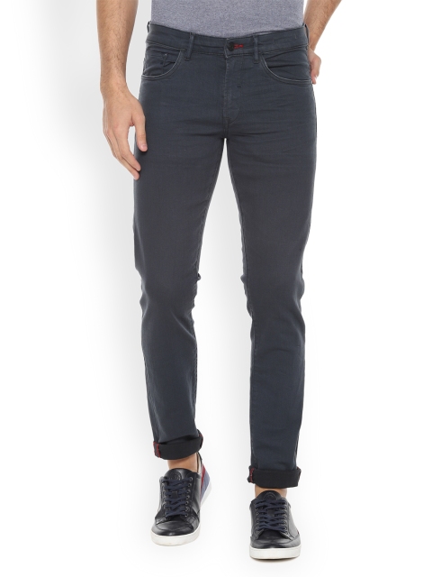 

Allen Solly Men Grey Skinny Fit Mid-Rise Clean Look Jeans