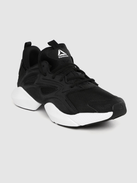 

Reebok Unisex Black Solid Sole Fury Adapt Running Shoes