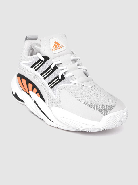 

ADIDAS Originals Men Grey Crazy BYW X 2.0 Woven Design Sneakers