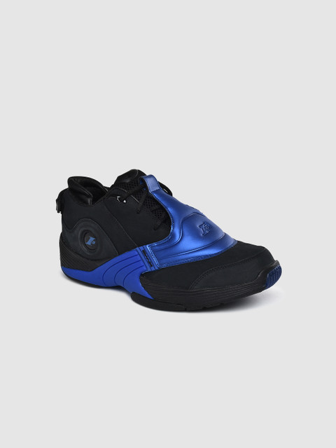 

Reebok Classic Unisex Black & Blue Answer V Colourblocked Sneakers