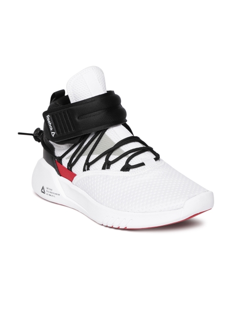 

Reebok Women White Mid-Top Freestyle Motion Training Shoes