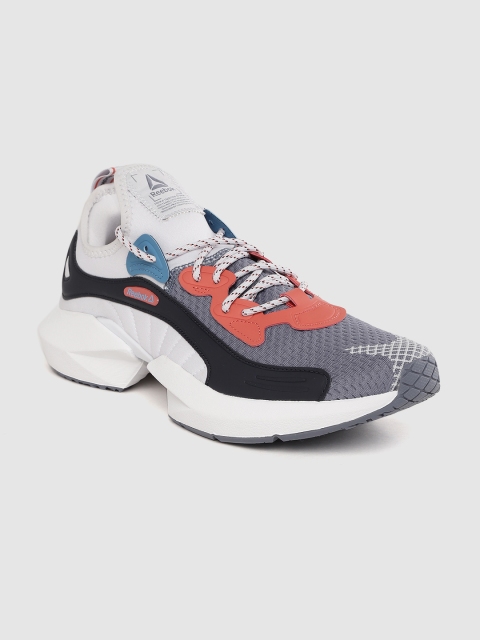 

Reebok Unisex Blue & White Colourblocked Sole Fury 00 Running Shoes