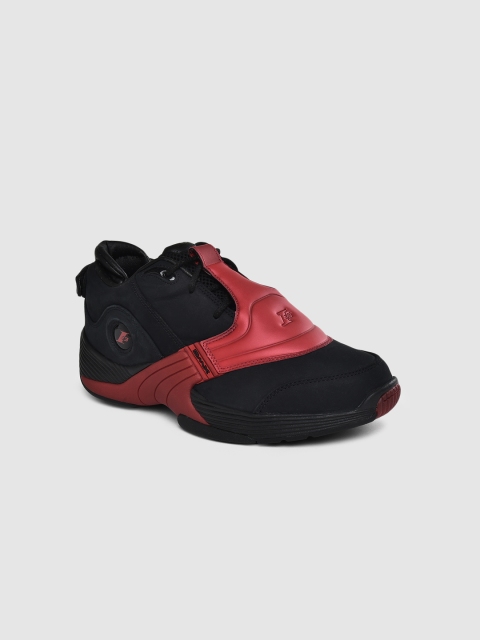 

Reebok Classic Unisex Black & Red Answer V Colourblocked Sneakers