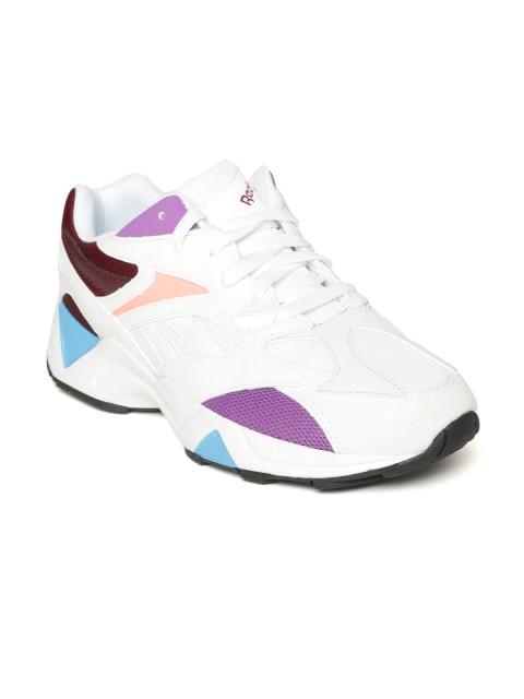 

Reebok Classic Unisex White Aztrek 96 Reinvented Sneakers