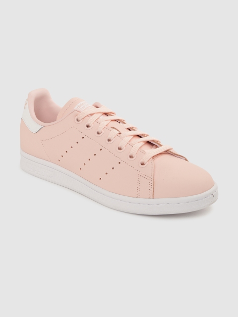 

ADIDAS Originals Women Pink Solid Stan Smith Leather Sneakers