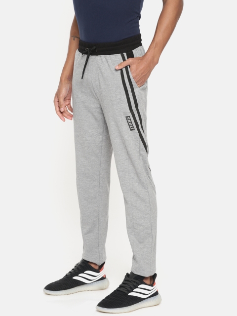

SKULT by Shahid Kapoor Men Grey Solid Slim Fit Track Pants
