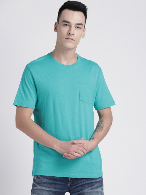 

GAP Men's Vintage Wash Pocket T-Shirt, Green