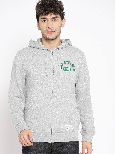 

GAP Men's Vintage Soft Gap Logo Graphic Hoodie, Grey melange