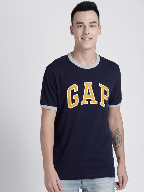 

GAP Men's Gap Logo -Shirt, Navy blue