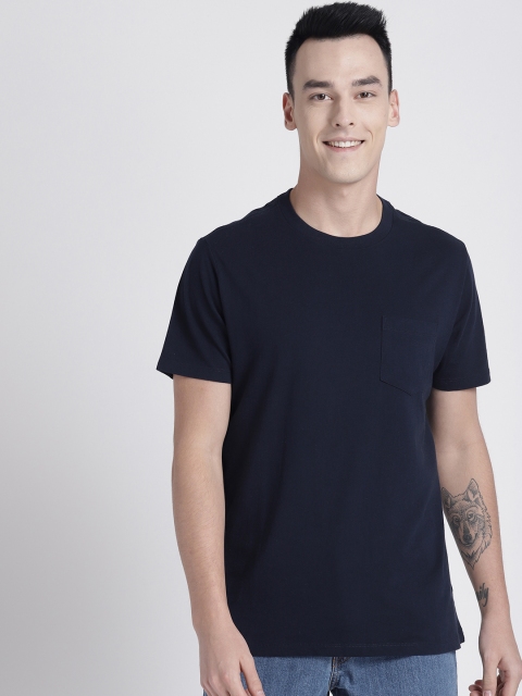 

GAP Men's Classic T-Shirt, Navy blue