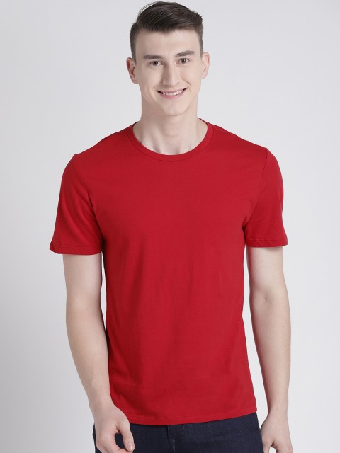 

GAP Men's Vintage Crewneck T-Shirt, Red