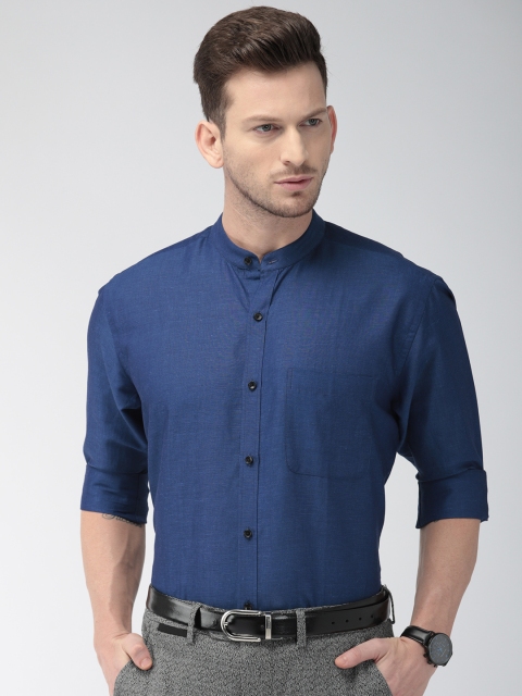 

Park Avenue Men Blue Slim Fit Solid Formal Shirt