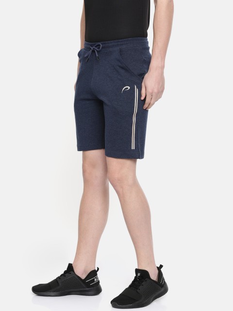 

Proline Active Men Navy Blue Solid Crew Fit Sports Shorts