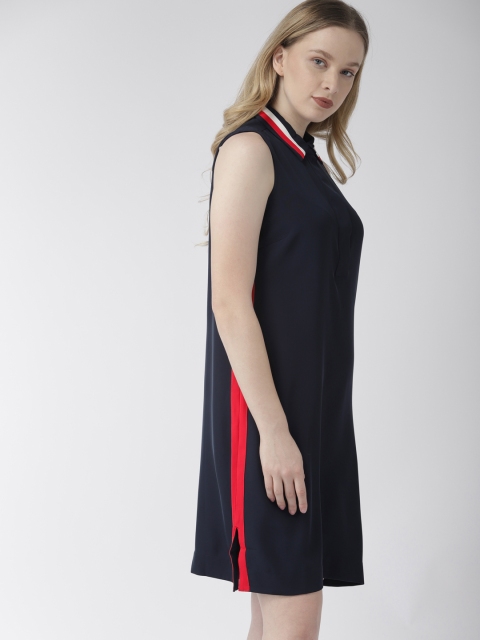 

Tommy Hilfiger Women Navy Blue T-shirt Dress