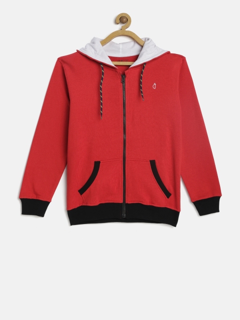 

Gini and Jony Boys Red & Black Sweatshirt