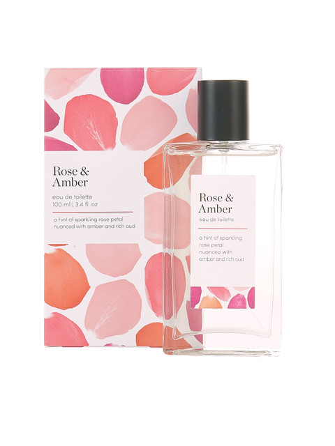 

Marks & Spencers Women Rose & Amber Eau de Toilette 100ml, Transparent