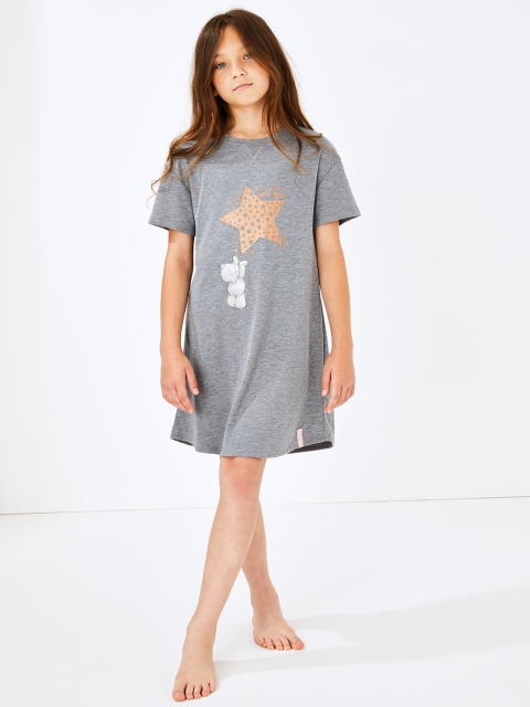 

Marks & Spencer Grey Printed Nightdress T862074CGREY
