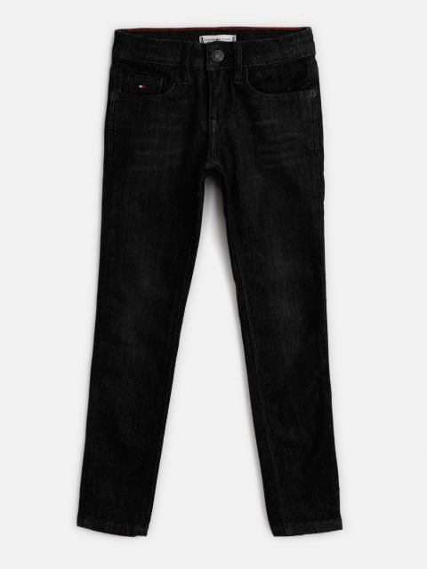 

Tommy Hilfiger Girls Black Skinny Fit Light Fade Stretchable Jeans