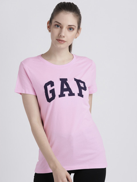 

GAP Women Classic Logo Short Sleeve T-Shirt, Lavender