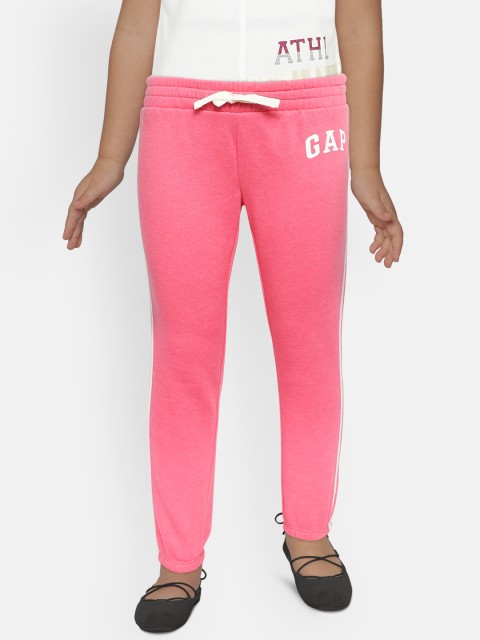 

GAP Girl's Logo Joggers, Pink
