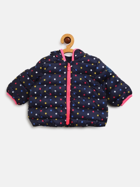 

GAP Baby Girl ColdControl Puffer, Navy blue