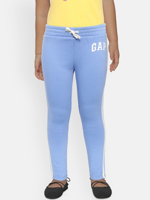 

GAP Girl's Logo Joggers, Blue