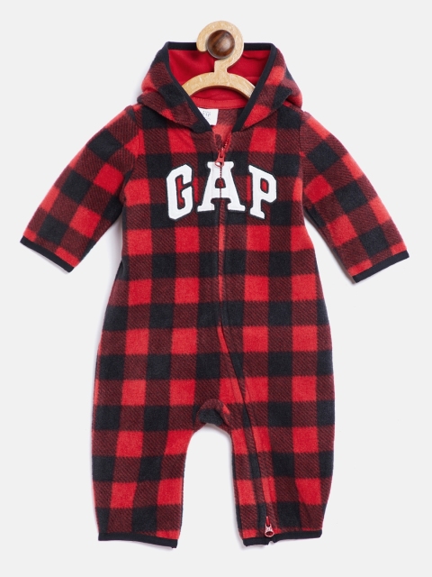 

GAP Baby Logo Print One-Piece, Red