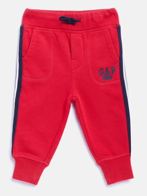 

GAP Baby Boys Logo Joggers, Red