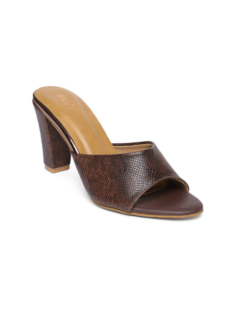 

Inc 5 Women Brown Textured Heels