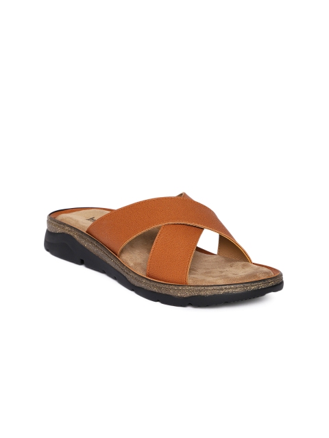 

Inc 5 Women Tan Brown Solid Open Toe Flats