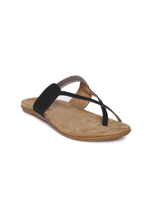 

Inc 5 Women Black Solid One Toe Flats