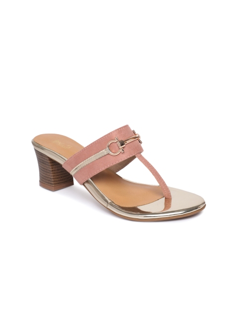 

Inc 5 Women Pink Solid Sandals