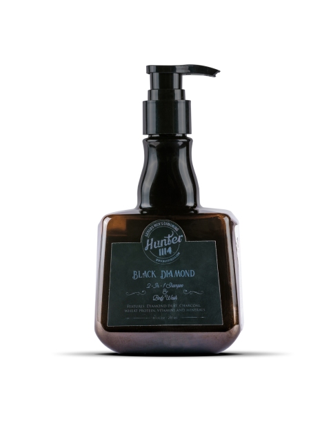 

HUNTER 1114 Men Black Diamond 2-in-1 Shampoo and Body Wash 250 ml
