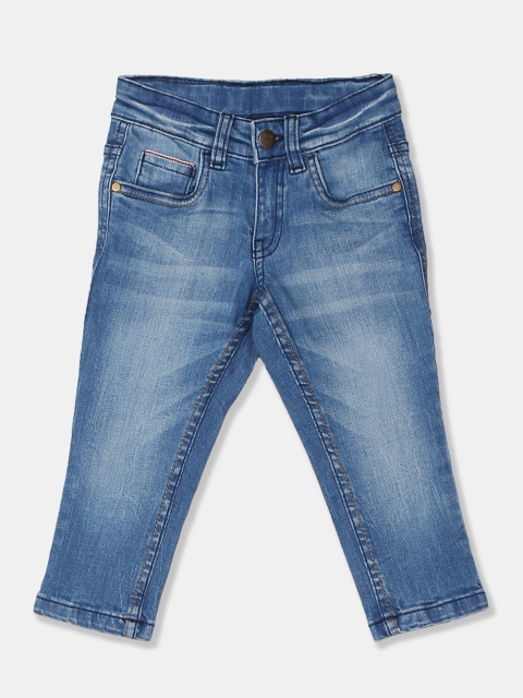 

Flying Machine Boys Blue Skinny Fit Mid-Rise Clean Look Stretchable Jeans