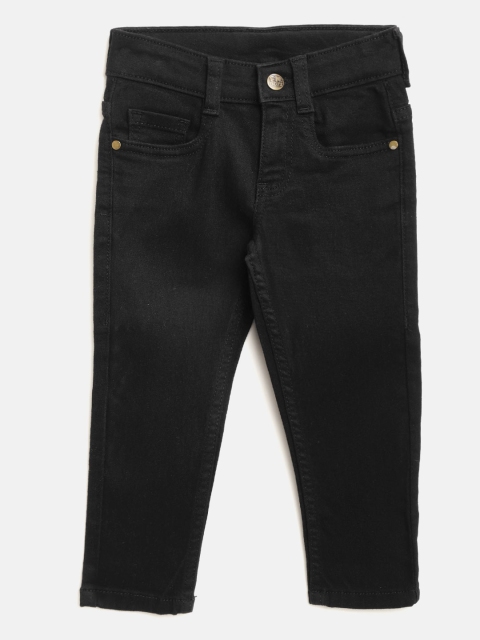 

Flying Machine Boys Black Skinny Fit Mid-Rise Clean Look Stretchable Jeans