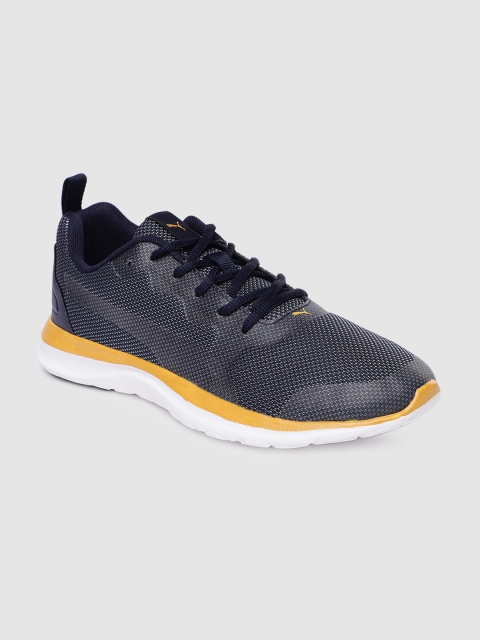 

Puma Men Navy Blue Canim Idp Sneakers