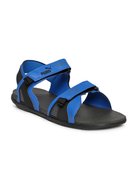 

Puma Men Blue Printed Croatia IDP Sports Sandals