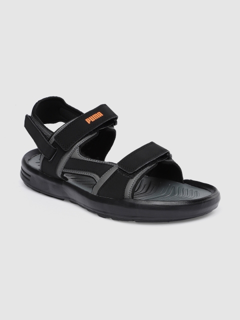 

Puma Men Black Stance Core Sports Sandals