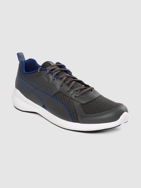 

Puma Men Grey Pacer X Graphicster Running Shoes