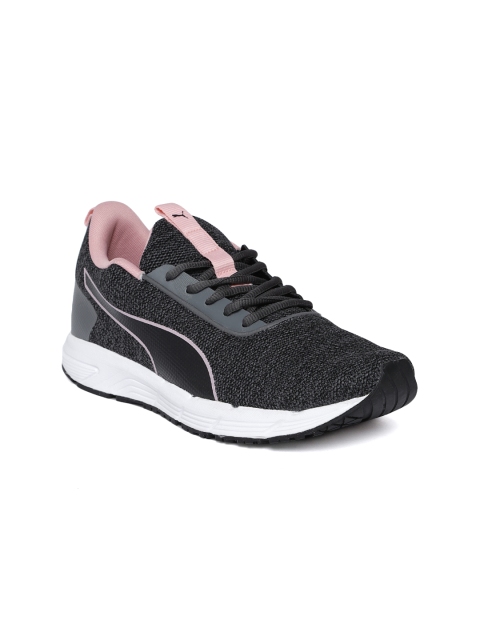 

Puma Women Charcoal Black Progression Pro Idp Running Shoes