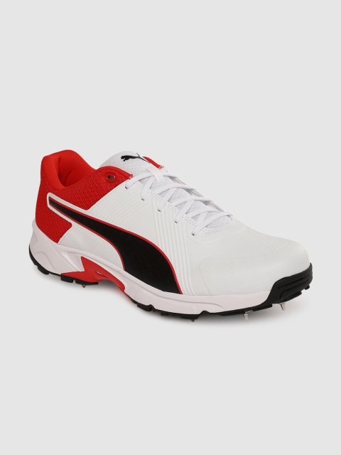 

Puma Men White Spike 19.2 Cricket Shoes
