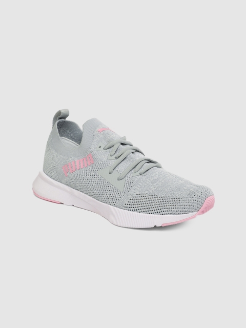 

Puma Women Grey Flyer Runner Engineer Running Shoes