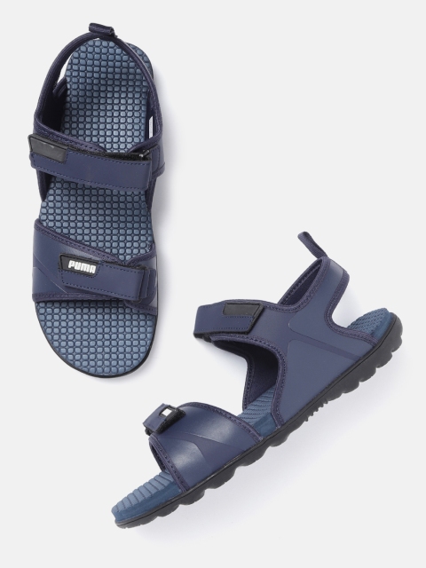 

Puma Men Navy Blue Solid Crystal IDP Sports Sandals