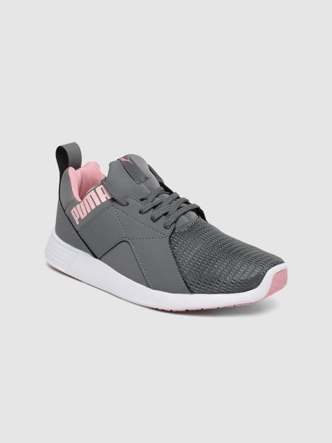

Puma Women Grey Zod Idp Running Shoes